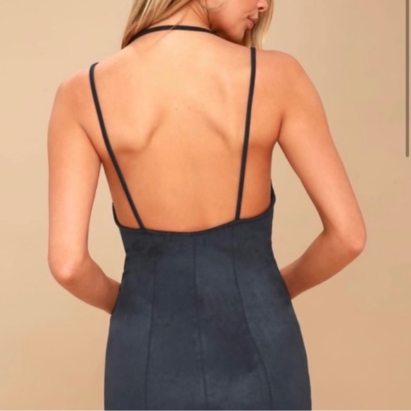 Intimately free people navy suede dress - Picture 2 of 5